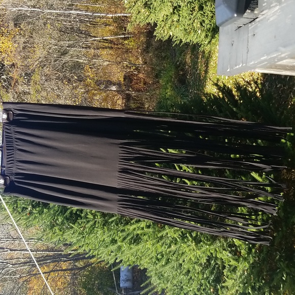 Long Fringed Skirt - Picture 3 of 16